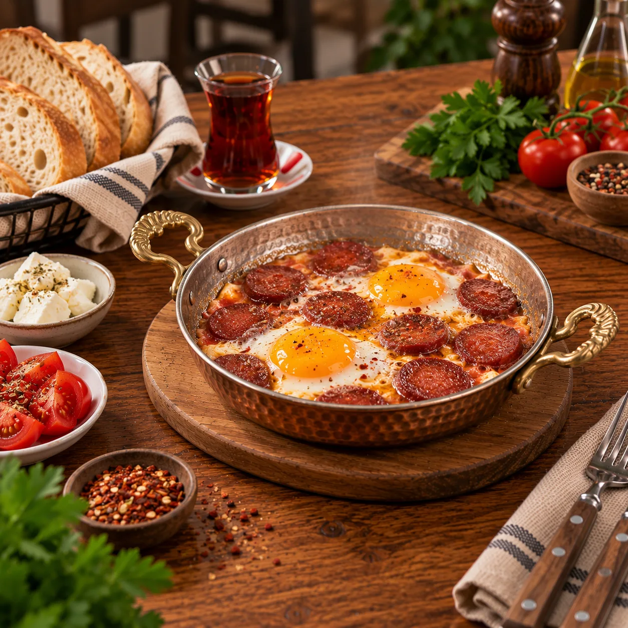 Sucuklu Yumurta