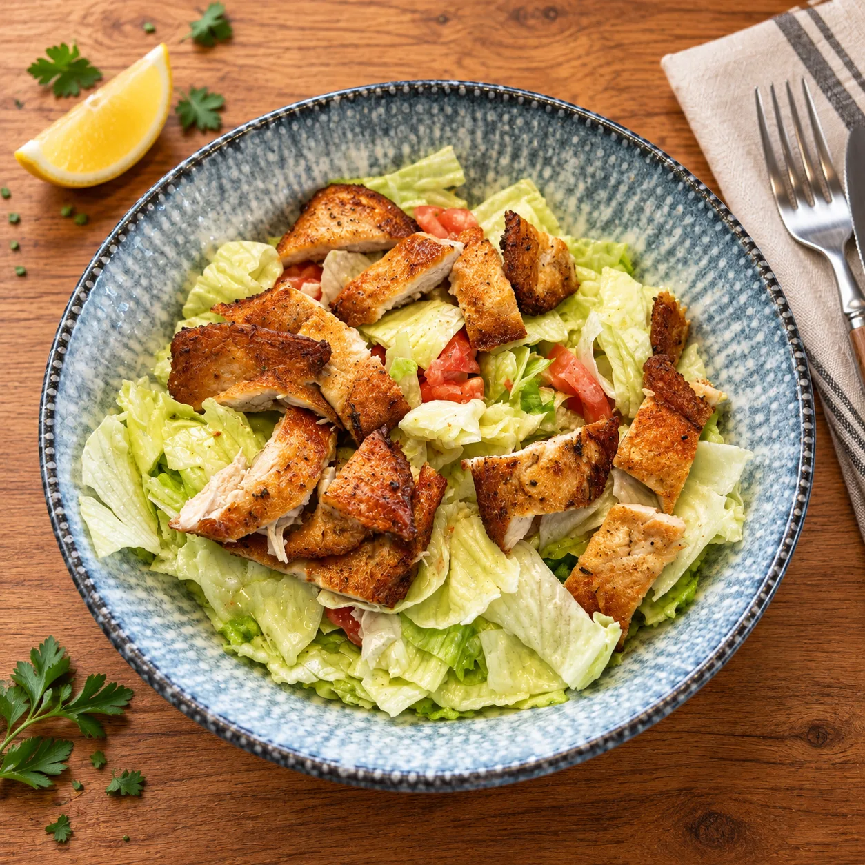 Tavuklu Sezar Salata