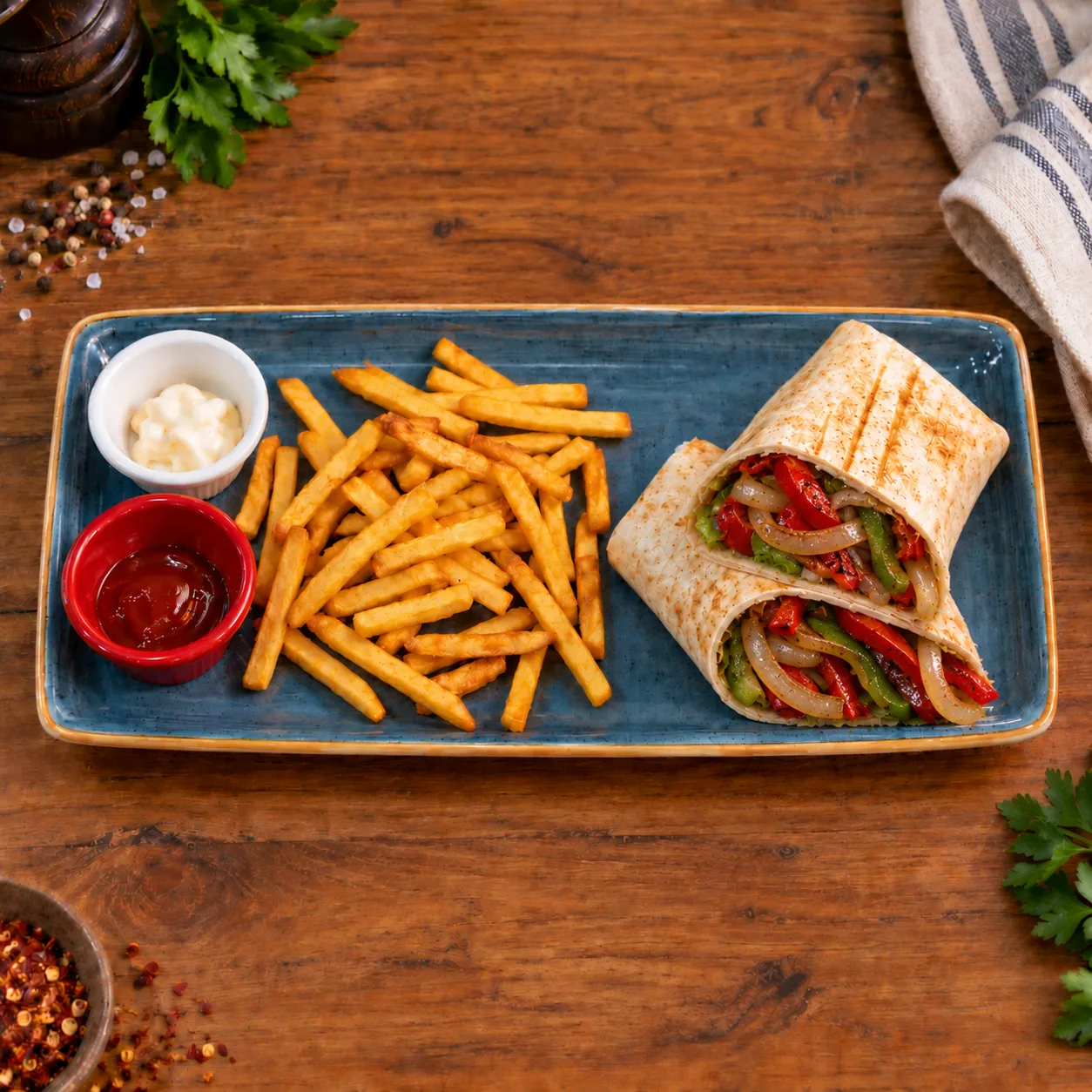 Sebzeli Wrap