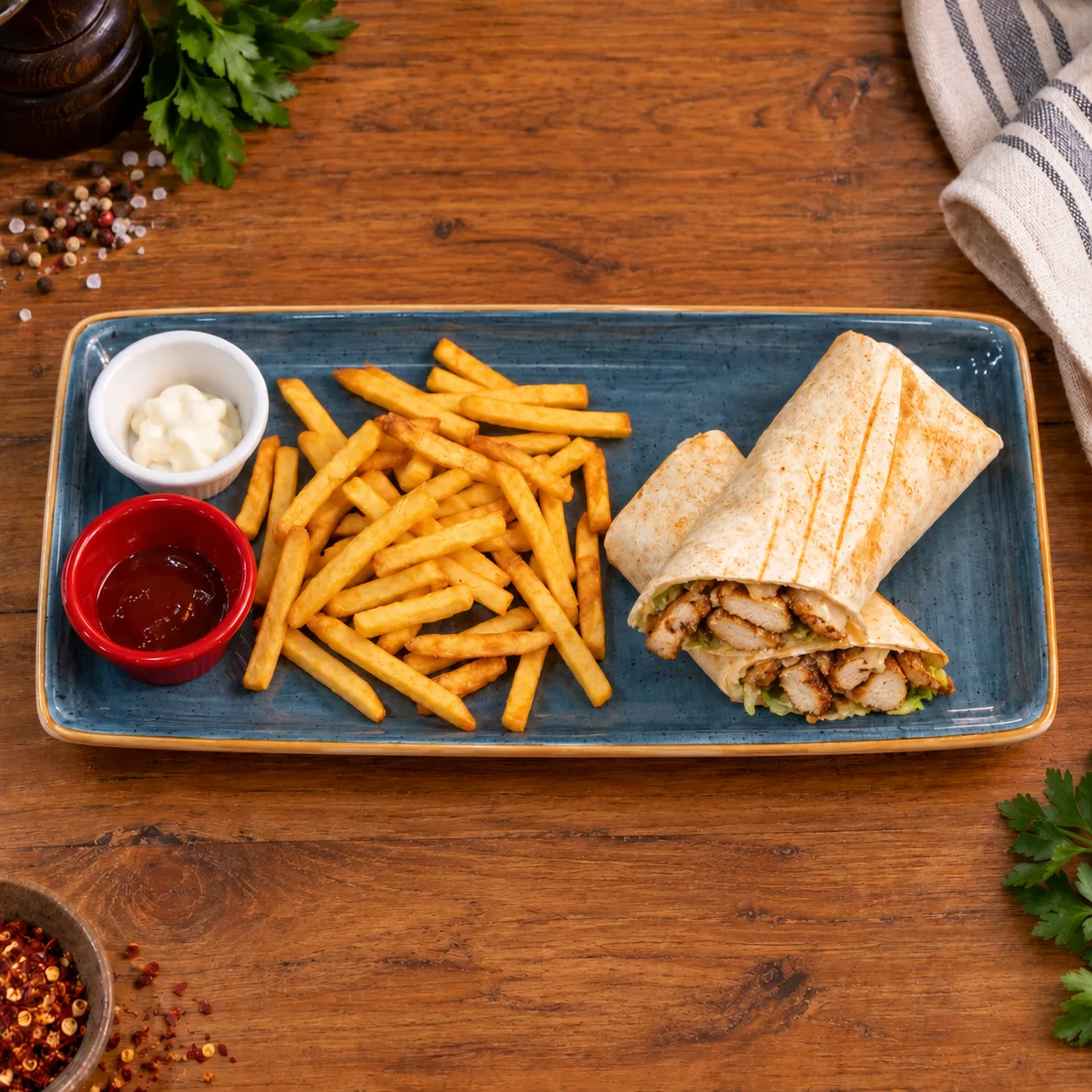 Tavuklu Wrap