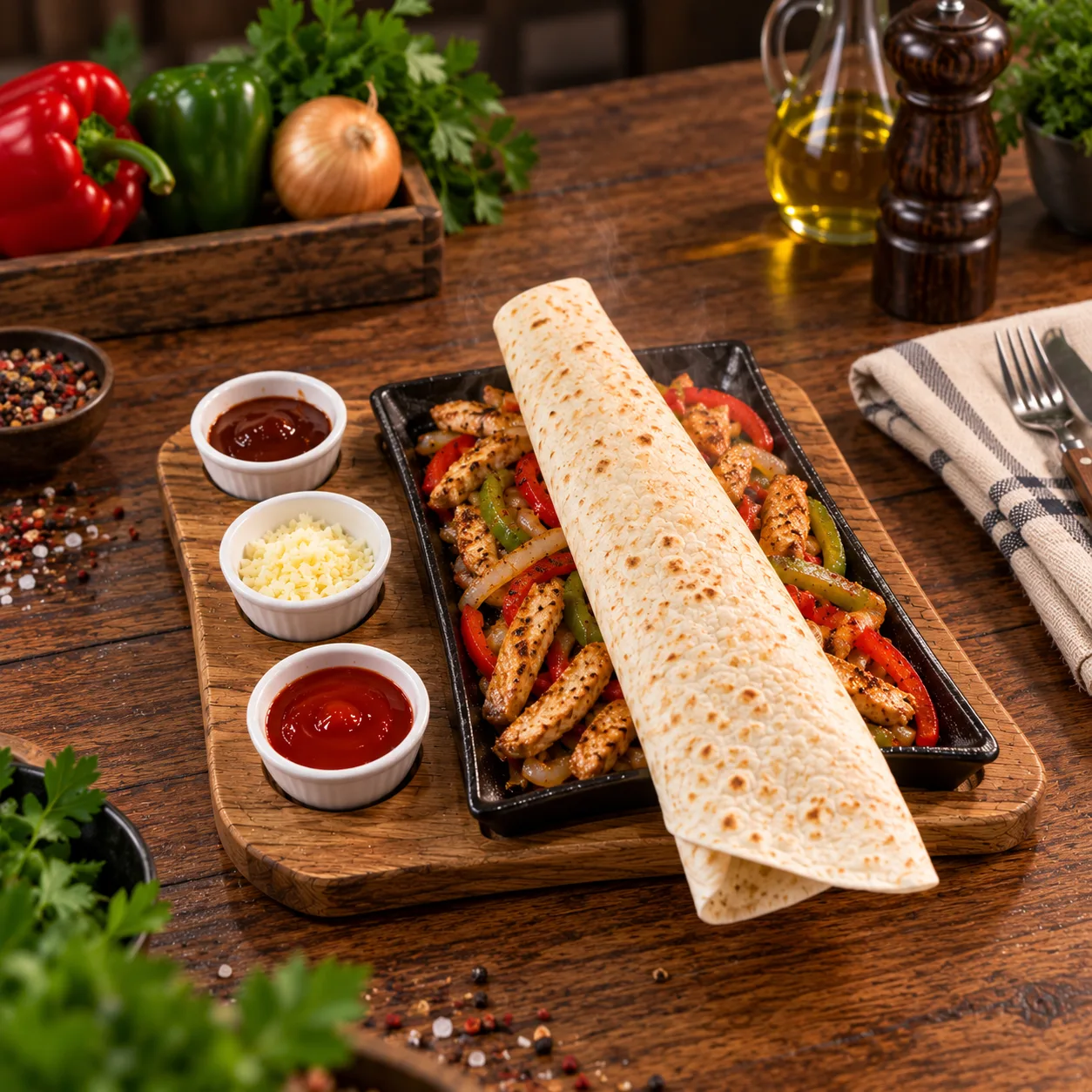 Tavuk Fajita