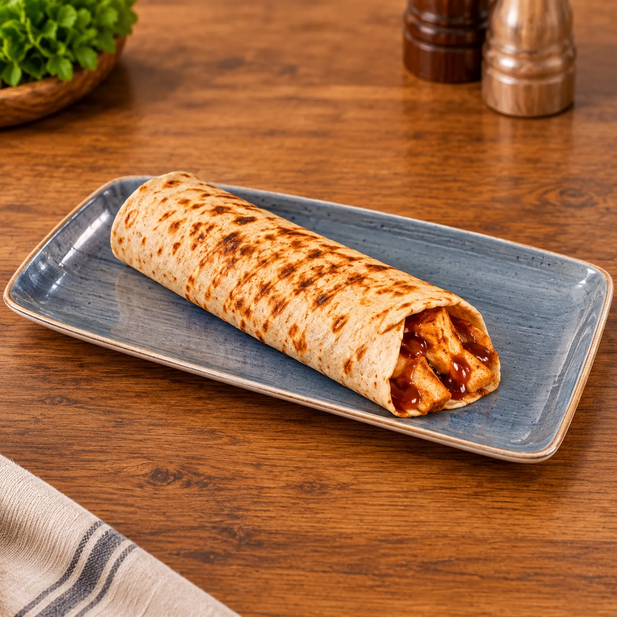 BBQ Soslu Tavuk Dürüm