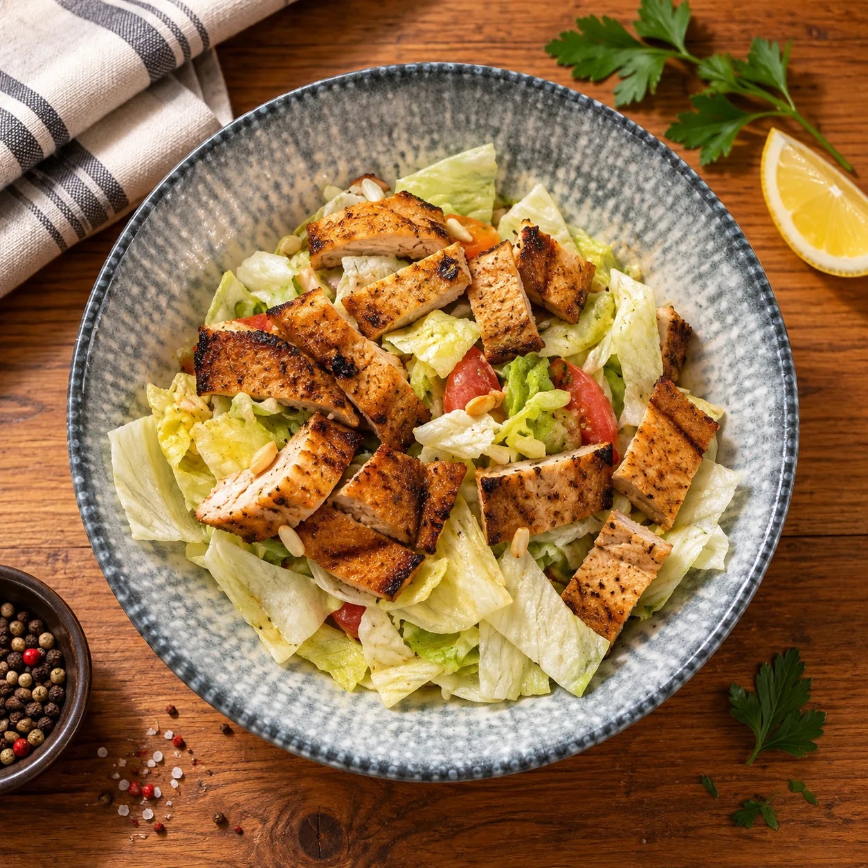 Izgara Tavuk Salata
